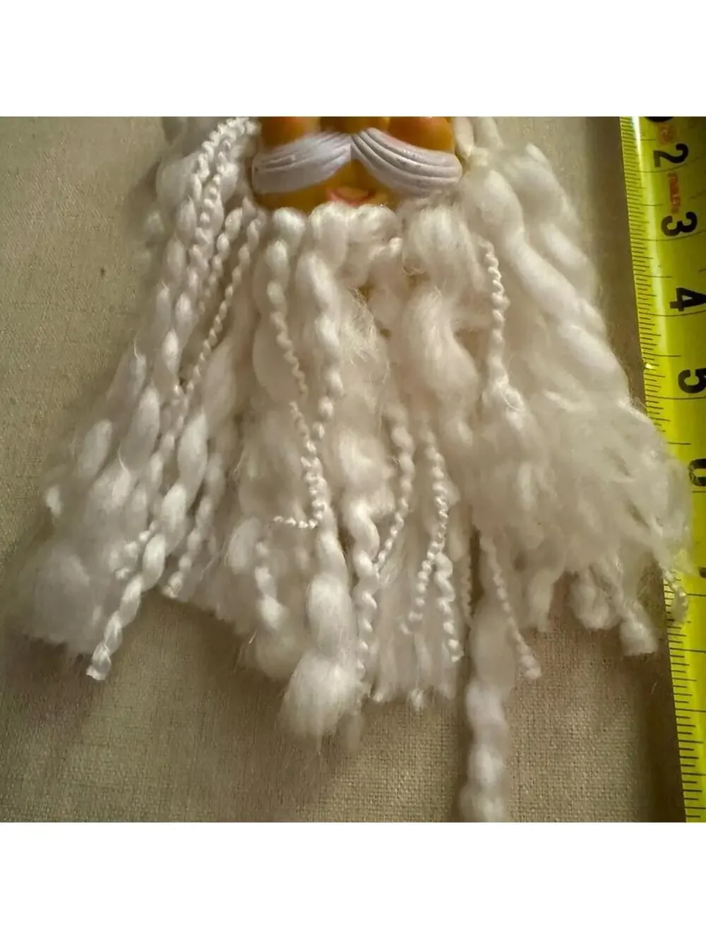 Vintage Santa hanging ornament